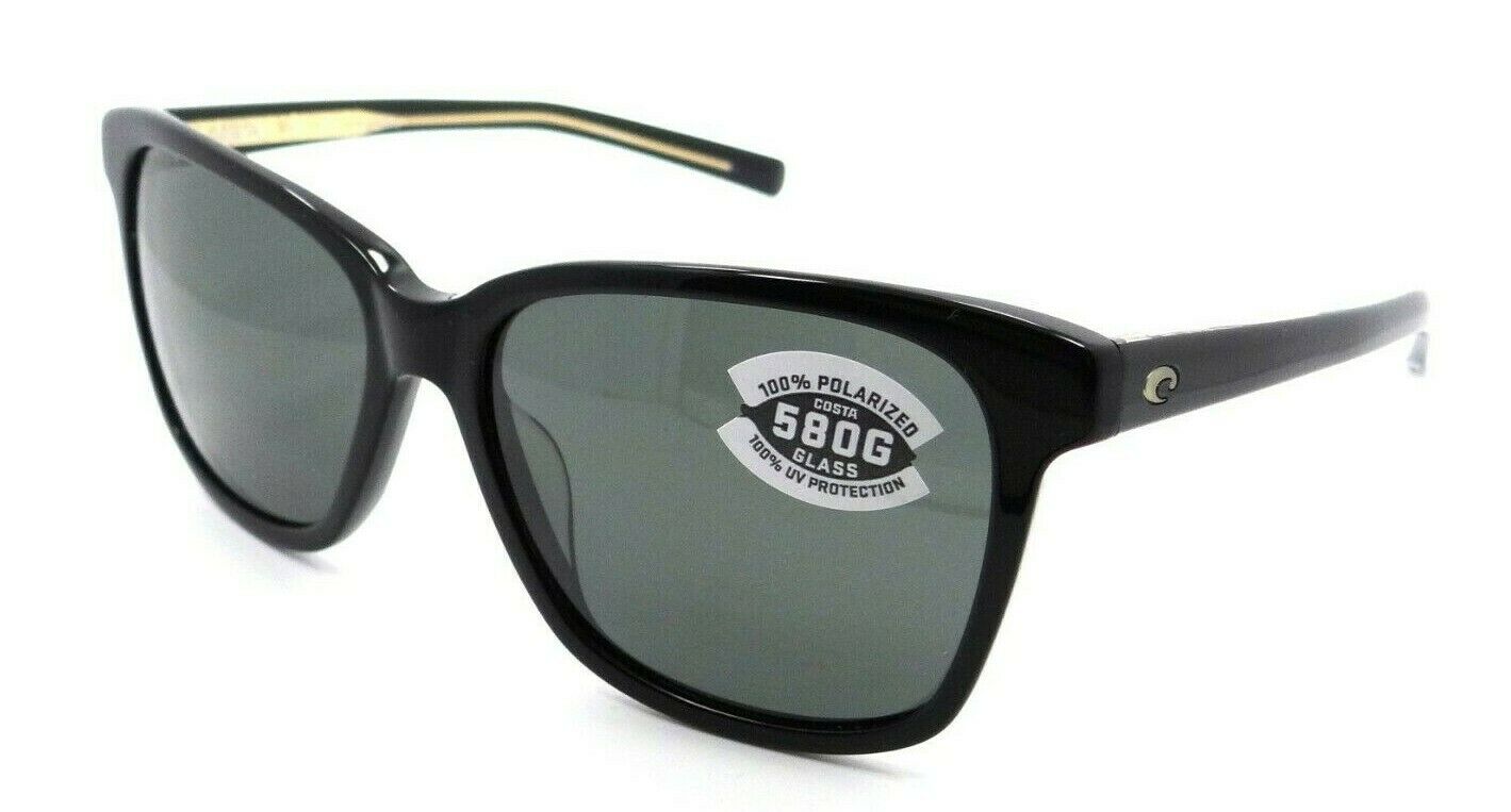 Costa Del Mar Sunglasses May 11 Shiny Black / Gray 580G Glass Polarized-0979637764794-classypw.com-1