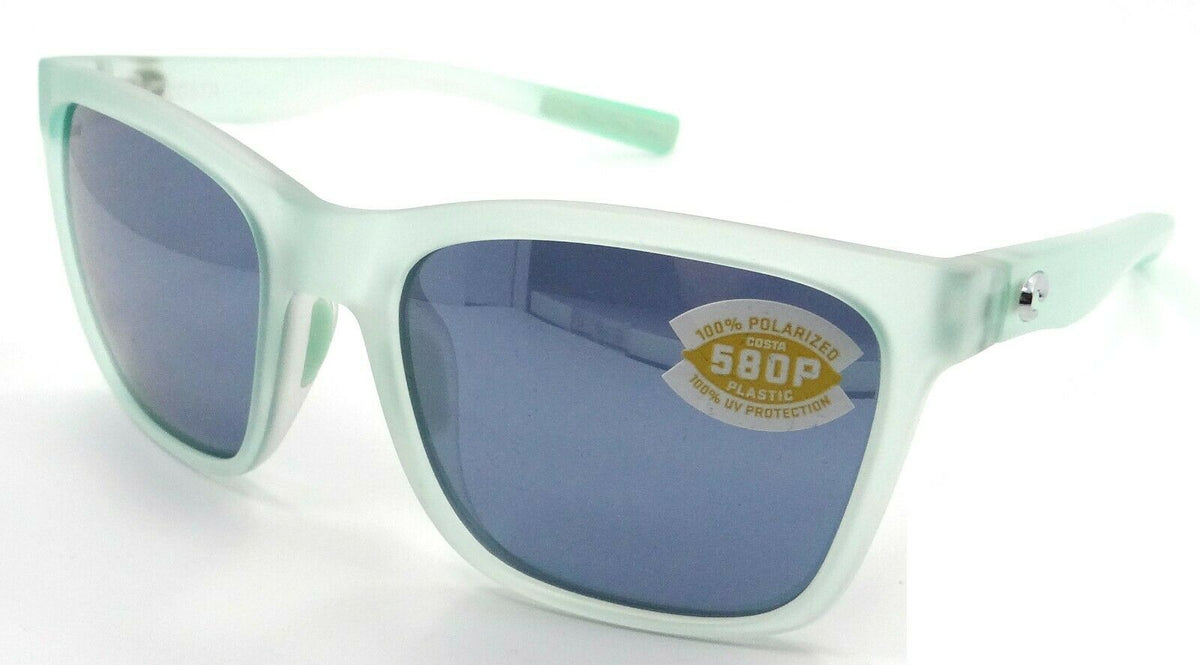 Costa Del Mar Sunglasses Panga Matte Seafoam / Crystal Gray Silver Mirror 580P-097963813037-classypw.com-1