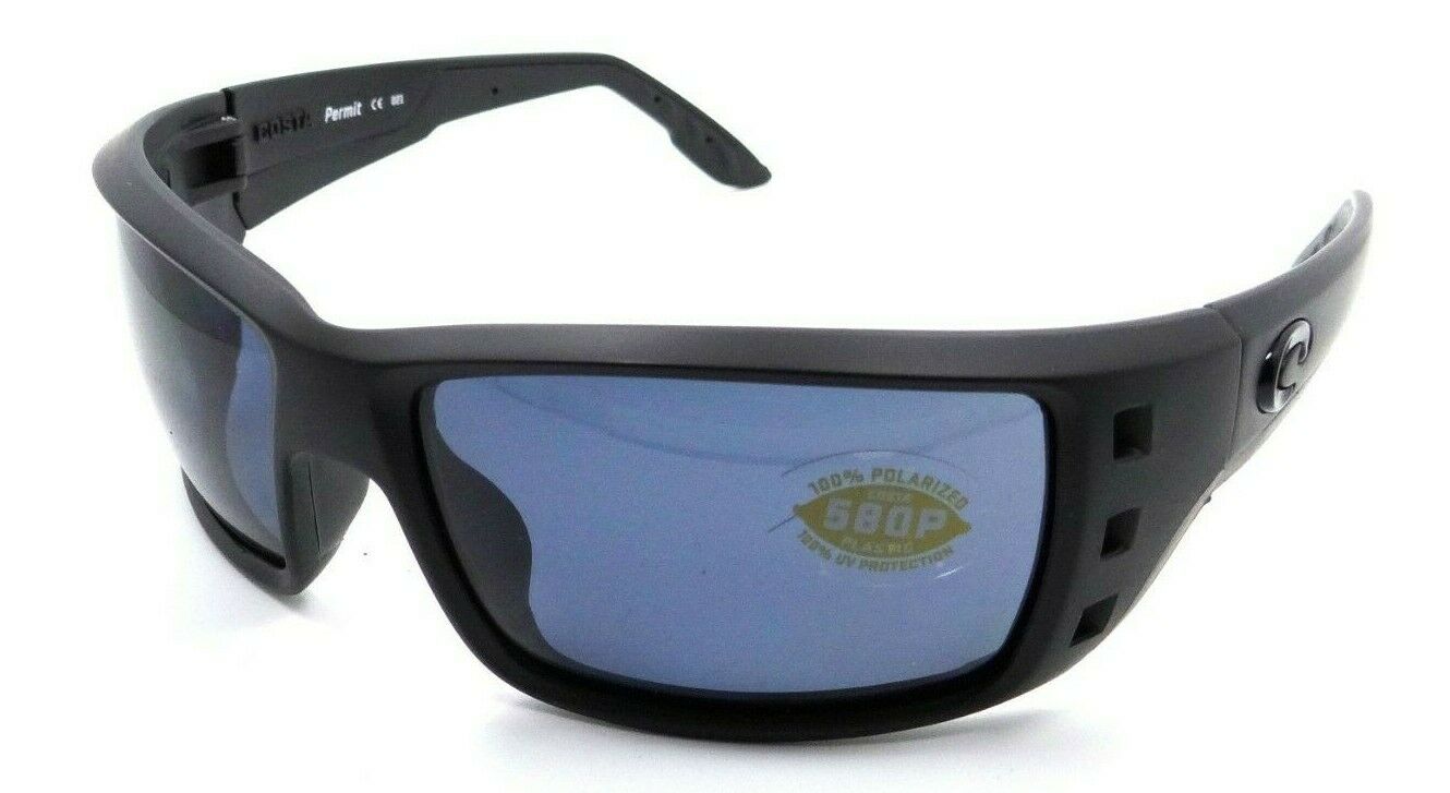Costa Del Mar Sunglasses Permit 06S9022-0162 63-16-125 Blackout / Gray 580P-0097963508360-classypw.com-1