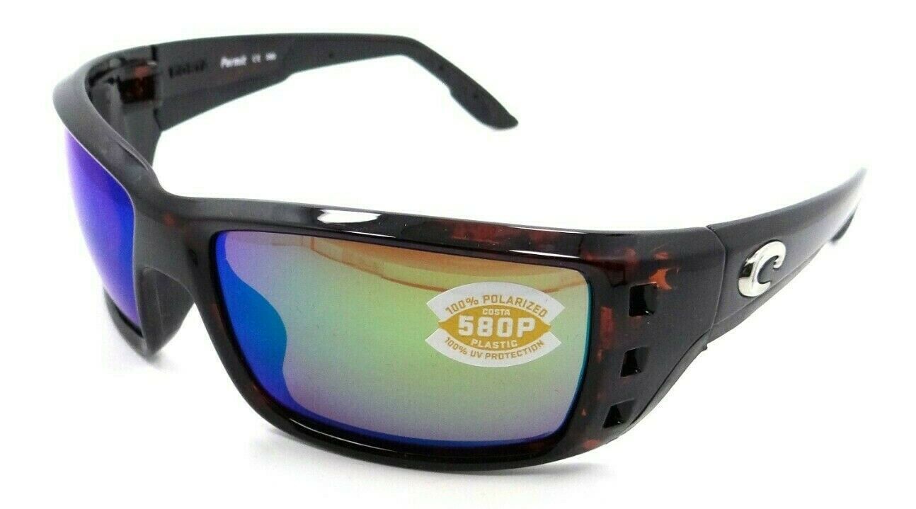 Costa Del Mar Sunglasses Permit 63-16-125 Tortoise / Green Mirror 580P Polarized-0097963534031-classypw.com-1