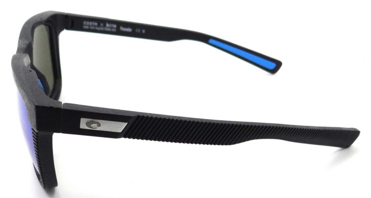 Costa Del Mar Sunglasses Pescador 55-17-140 Net Dark Gray / Blue Mirror 580G