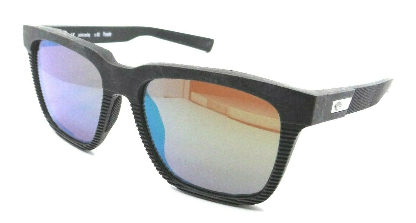 Costa Del Mar Sunglasses Pescador 55-17-140 Net Gray / Green Mirror 580G Glass-097963782456-classypw.com-1