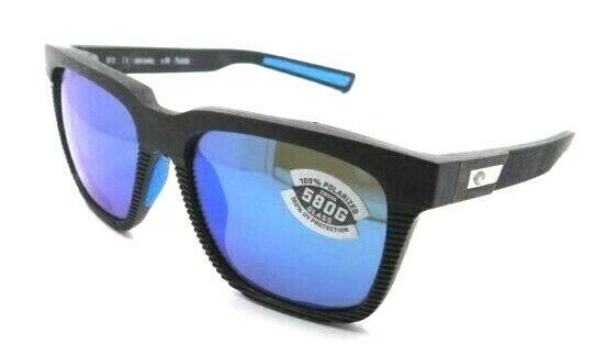 Costa Del Mar Sunglasses Pescador Net Gray w/ Blue Rubber/Blue Mirror 580G Glass-097963782470-classypw.com-1