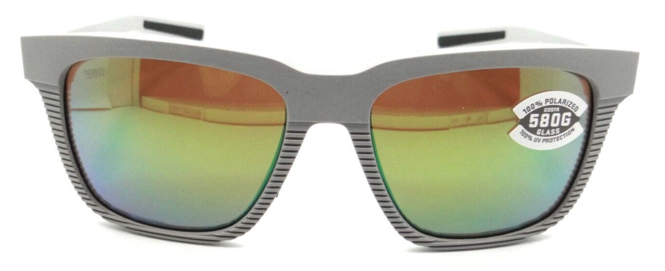 Costa Del Mar Sunglasses Pescador Net Light Gray / Copper Green Mirror 580G