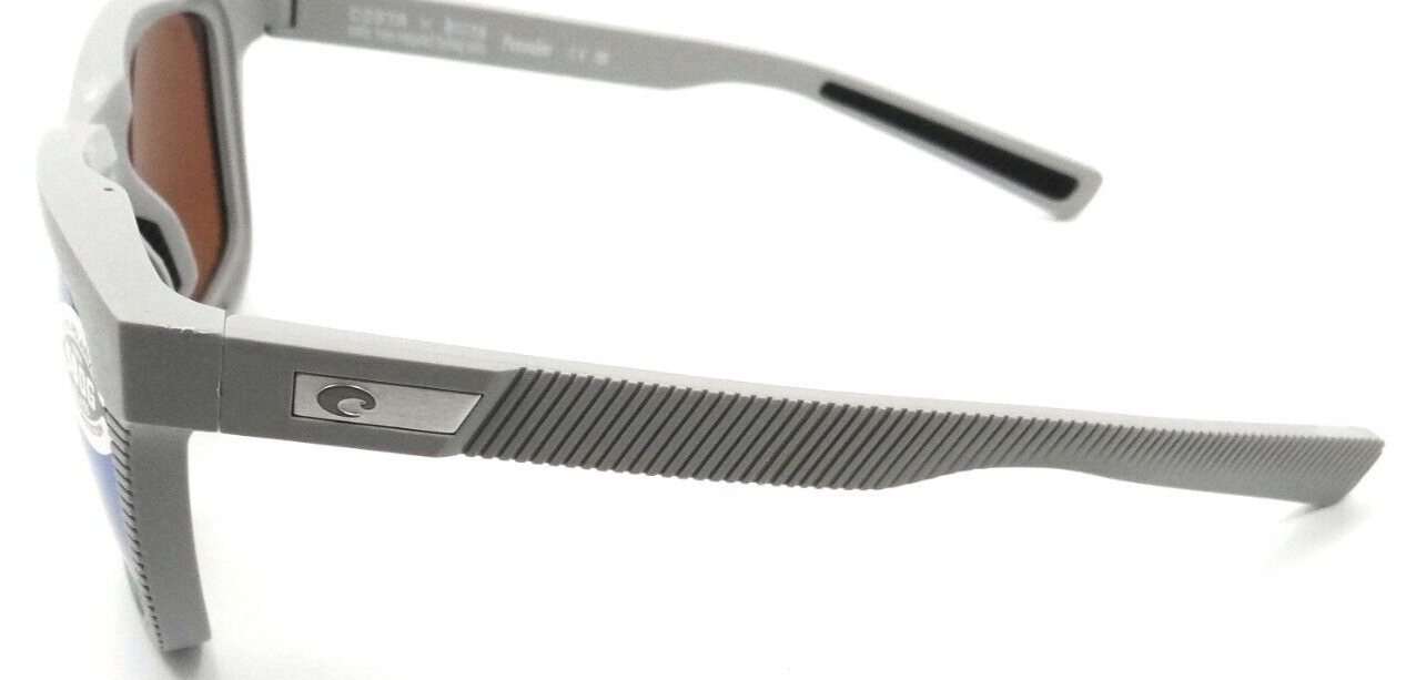 Costa Del Mar Sunglasses Pescador Net Light Gray / Copper Green Mirror 580G