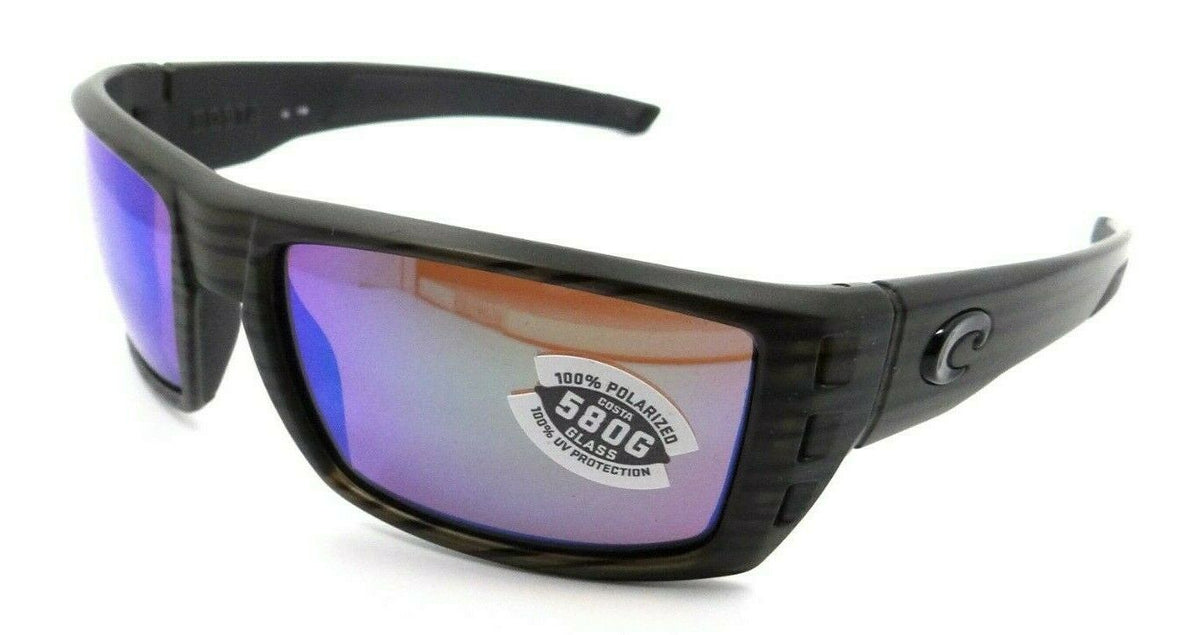 Costa Del Mar Sunglasses Rafael Matte Olive Teak / Green Mirror 580G Glass-097963550512-classypw.com-1
