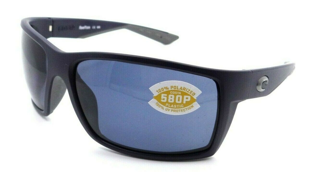 Costa Del Mar Sunglasses Reefton 64-15-112 Matte Dark Blue / Gray 580P Polarized-097963555760-classypw.com-1