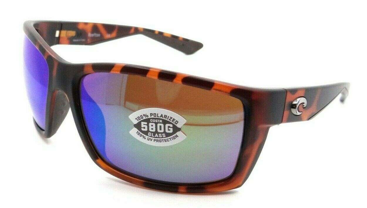 Costa Del Mar Sunglasses Reefton 64-15-115 Retro Tortoise / Green Mirror 580G-0097963555883-classypw.com-1