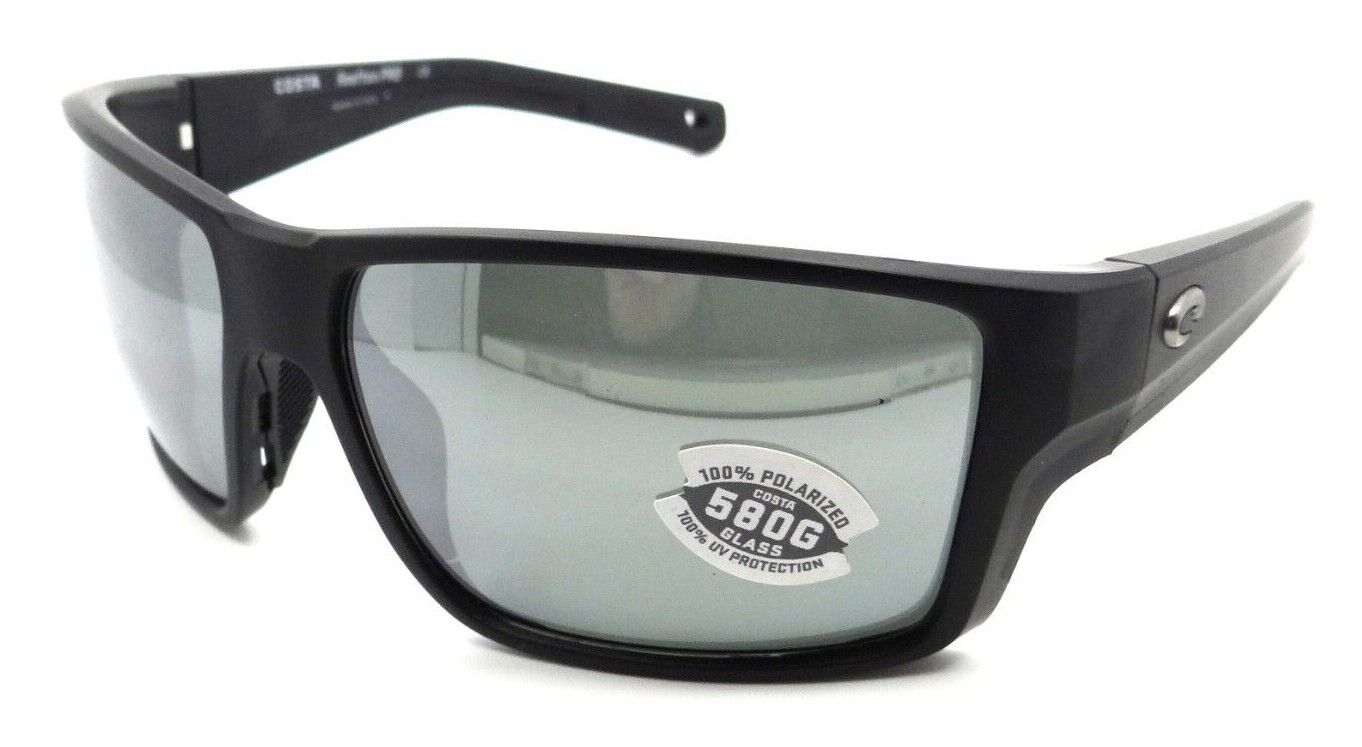 Costa Del Mar Sunglasses Reefton Pro 63-15-120 Black / Gray Silver Mirror 580G-0097963911184-classypw.com-1