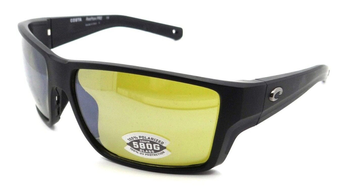 Costa Del Mar Sunglasses Reefton Pro 63-15-120 Black /Sunrise Silver Mirror 580G-0097963911207-classypw.com-1
