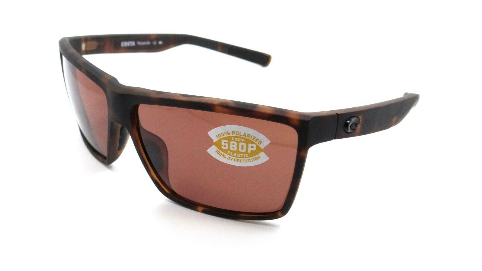 Costa Del Mar Sunglasses Riconcito 60-12-135 Matte Tortoise / Copper 580P-097963813297-classypw.com-1