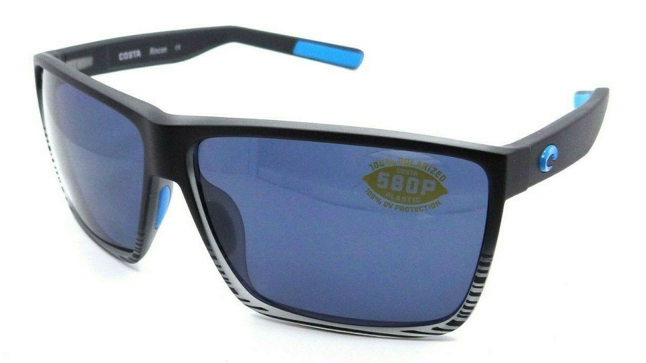 Costa Del Mar Sunglasses Rincon 63-11-140 Matte Smoke Crystal Fade / Gray 580P-097963666091-classypw.com-1