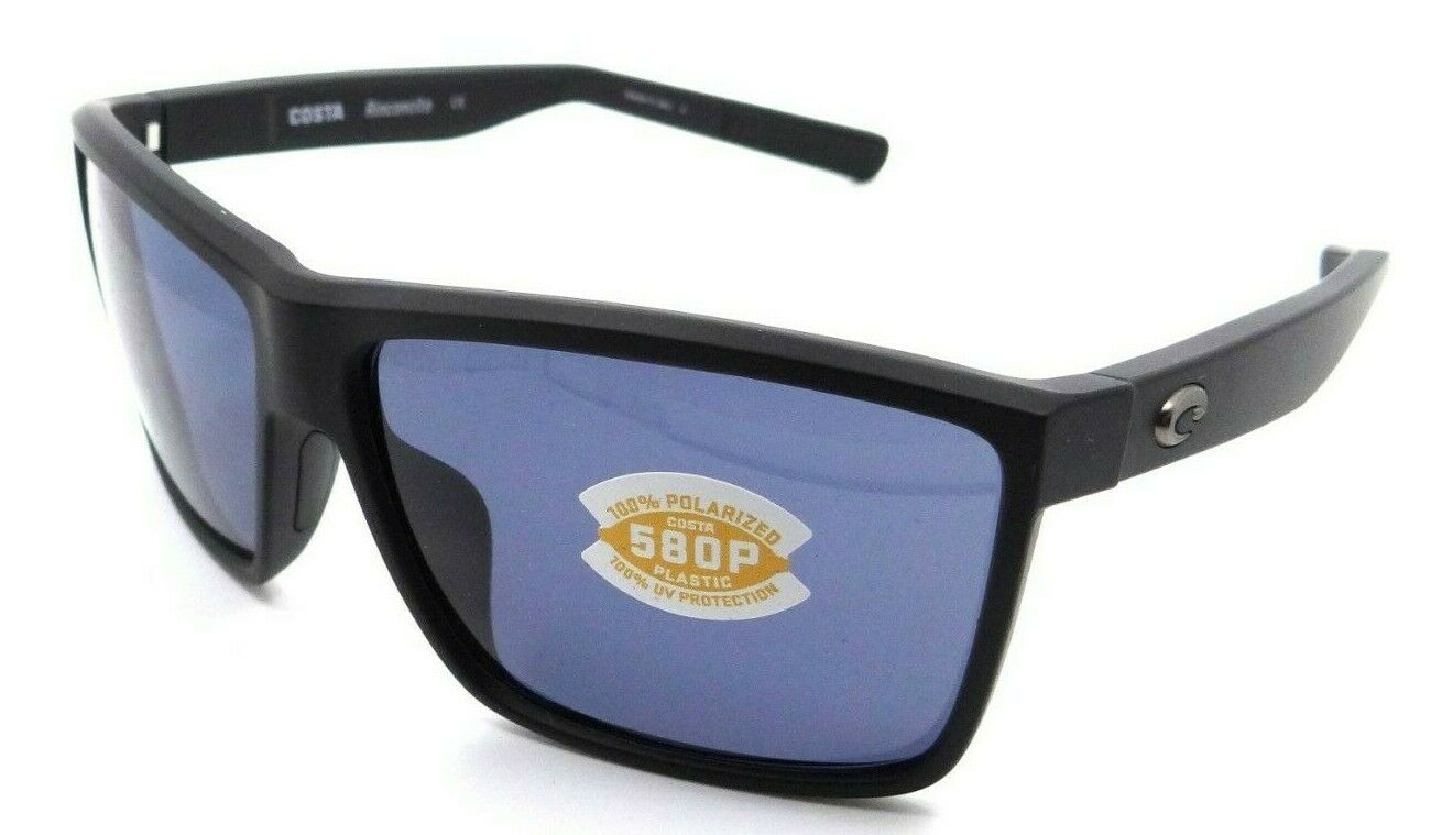 Costa Del Mar Sunglasses Rinconcito 60-12-140 Matte Black / Gray 580P-0097963813174-classypw.com-1