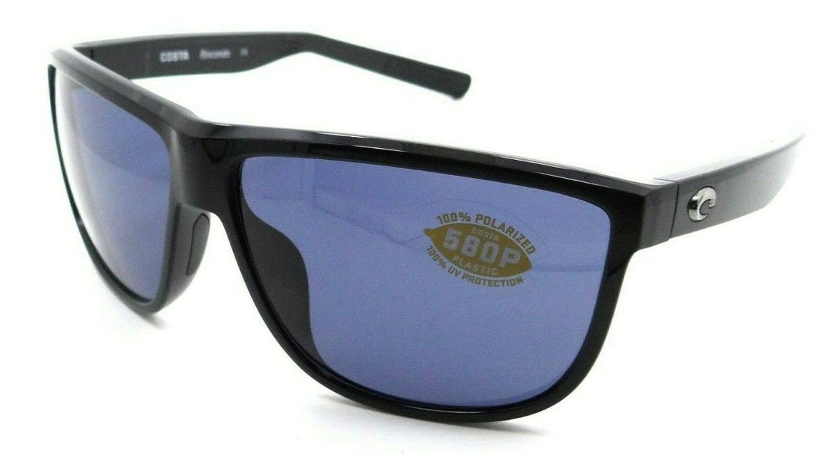 Costa Del Mar Sunglasses Rincondo 61-12-140 Shiny Black / Gray 580P-097963874175-classypw.com-1