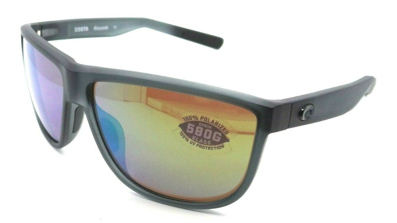 Costa Del Mar Sunglasses Rincondo 61-12-140 Smoke Crystal / Green Mirror 580G-097963874182-classypw.com-1