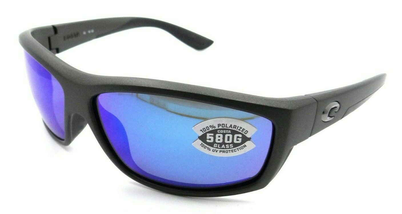 Costa Del Mar Sunglasses Saltbreak 65-13-119 Matte Steel / Blue Mirror 580G-097963666145-classypw.com-1