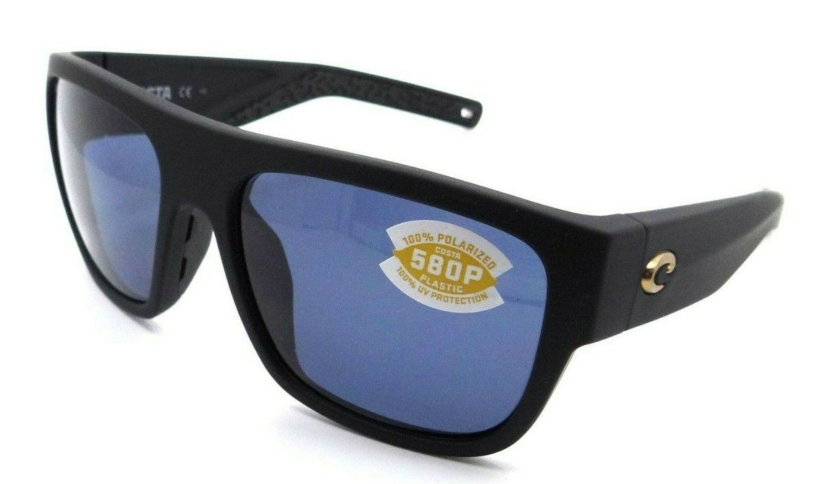 Costa Del Mar Sunglasses Sampan 60-17-135 Matte Black Ultra / Gray 580P-0097963837958-classypw.com-1
