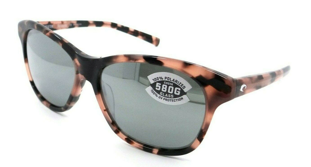 Costa Del Mar Sunglasses Sarasota Shiny Dusk / Gray Silver Mirror 580G Glass-097963824231-classypw.com-1