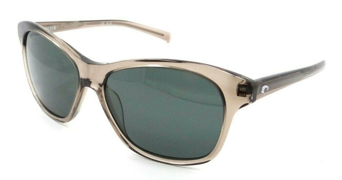 Costa Del Mar Sunglasses Sarasota Shiny Taupe Crystal / Gray 580G Glass-097963819091-classypw.com-1