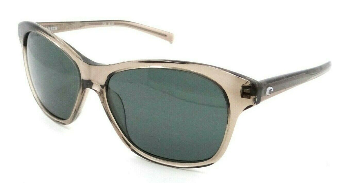 Costa Del Mar Sunglasses Sarasota Shiny Taupe Crystal / Gray 580G Glass-097963819091-classypw.com-1