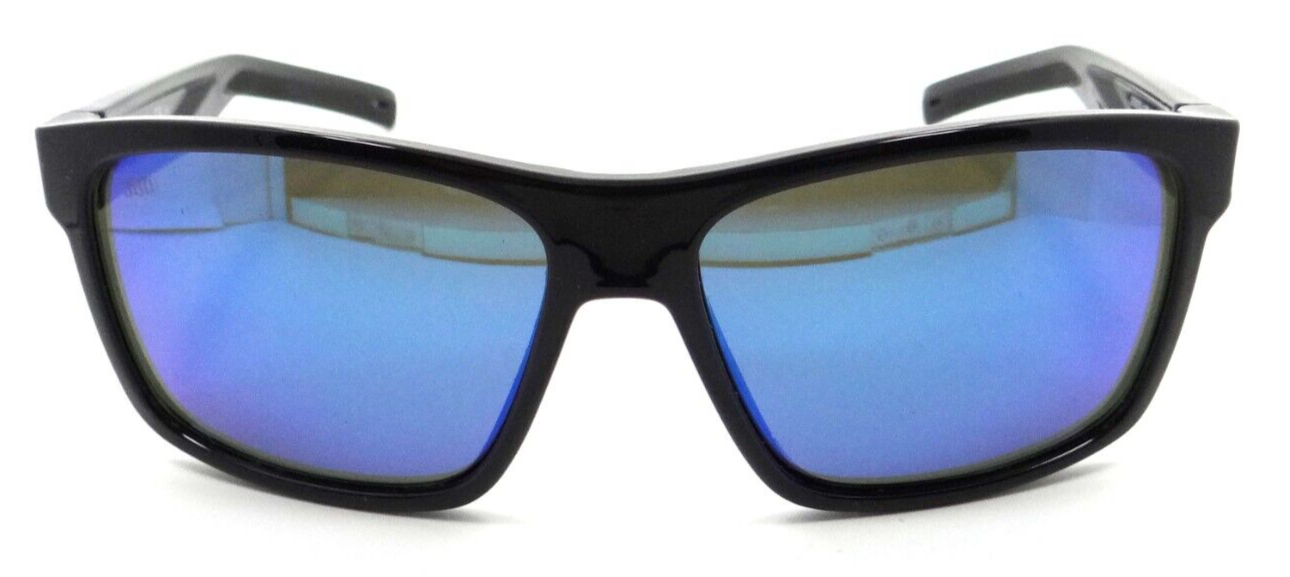 Costa Del Mar Sunglasses Slack Tide 60-15-130 Shiny Black / Blue Mirror 580G