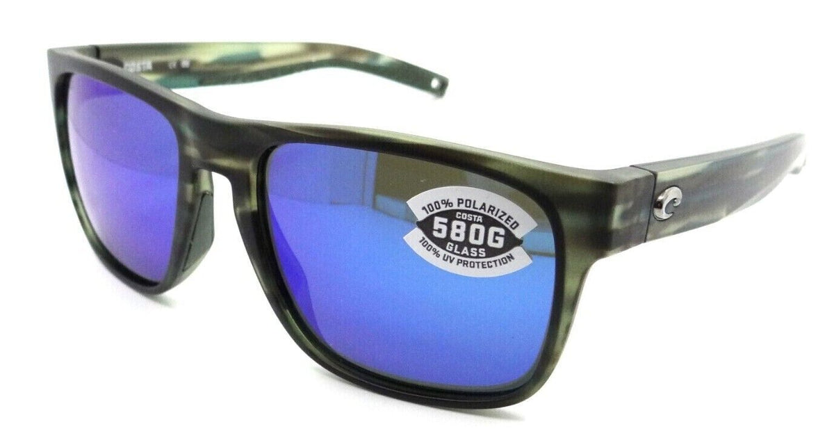 Costa Del Mar Sunglasses Spearo 56-17-134 Matte Reef / Blue Mirror 580G Glass-097963818544-classypw.com-1