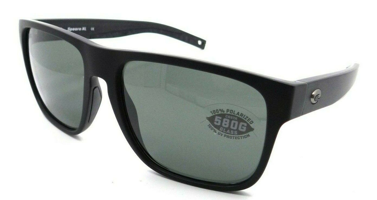 Costa Del Mar Sunglasses Spearo XL 59-17-140 Matte Black / Gray 580G Glass-097963898256-classypw.com-1