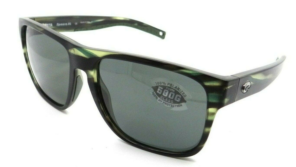 Costa Del Mar Sunglasses Spearo XL 59-17-140 Matte Reef / Gray 580G Glass-097963898317-classypw.com-1