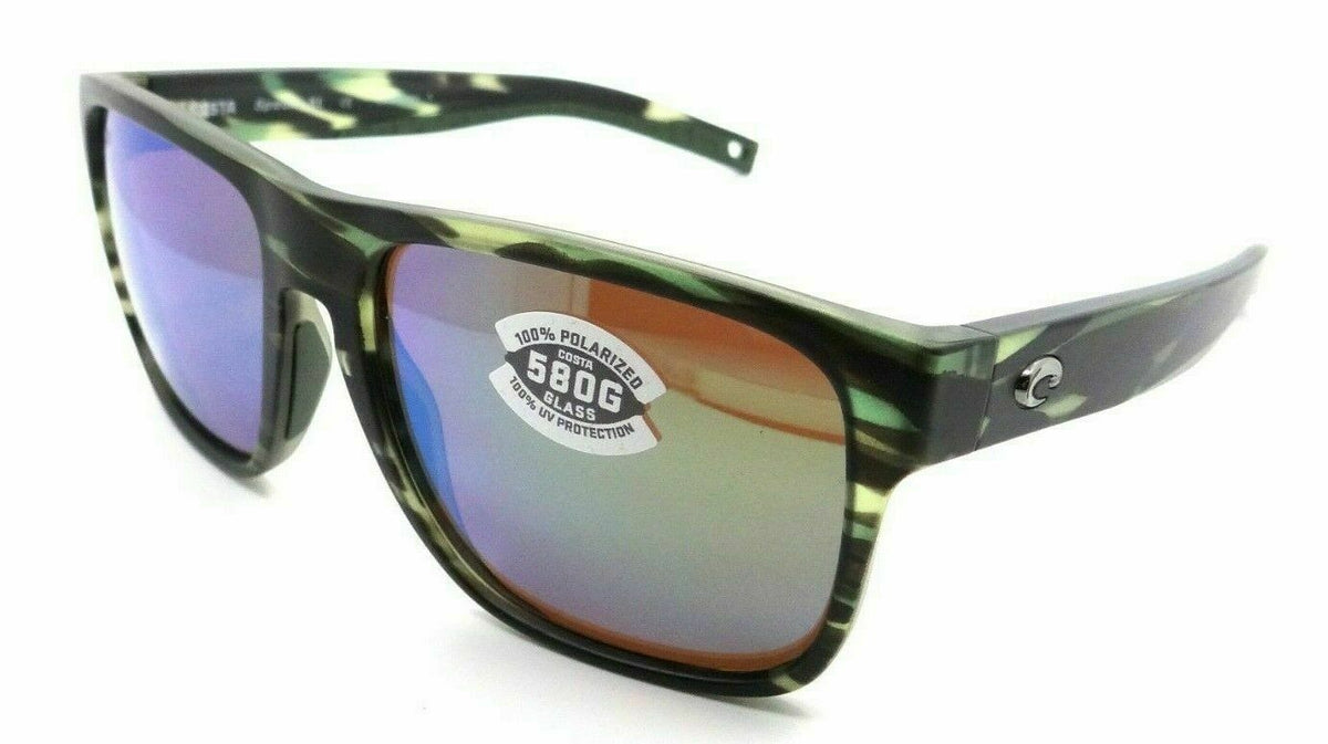 Costa Del Mar Sunglasses Spearo XL 59-17-140 Matte Reef / Green Mirror 580G-0097963898287-classypw.com-1