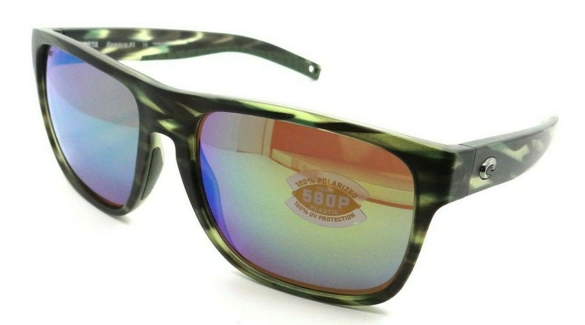 Costa Del Mar Sunglasses Spearo XL 59-17-140 Matte Reef / Green Mirror 580P-0097963898324-classypw.com-1