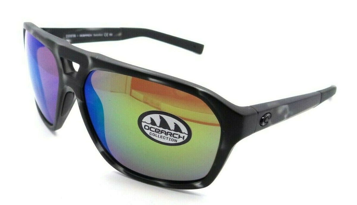 Costa Del Mar Sunglasses Switchfoot Ocearch Matte Tiger Shark /Green Mirror 580P-097963826860-classypw.com-1