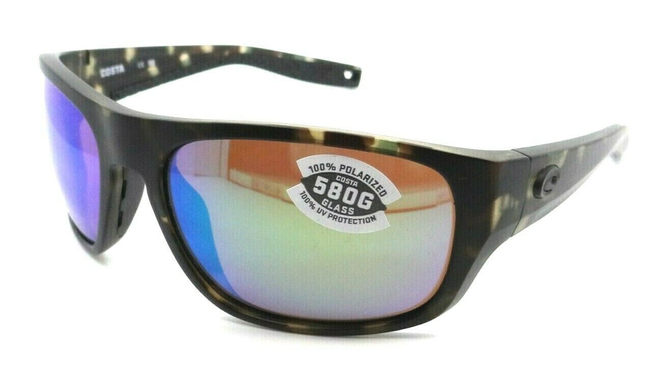 Costa Del Mar Sunglasses Tico 60-17-119 Matte Wetlands / Green Mirror 580G Glass-097963818667-classypw.com-1