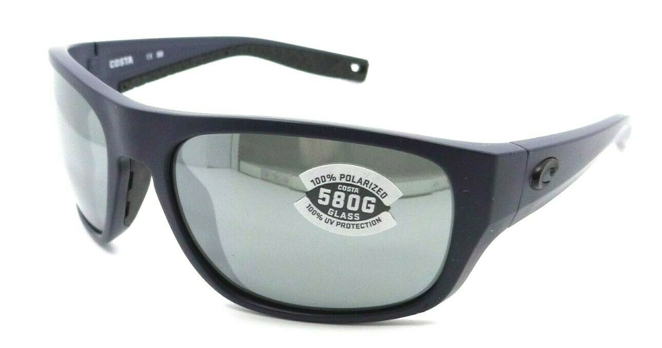 Costa Del Mar Sunglasses Tico Matte Midnight Blue/ Gray Silver Mirror 580G Glass-097963818650-classypw.com-1