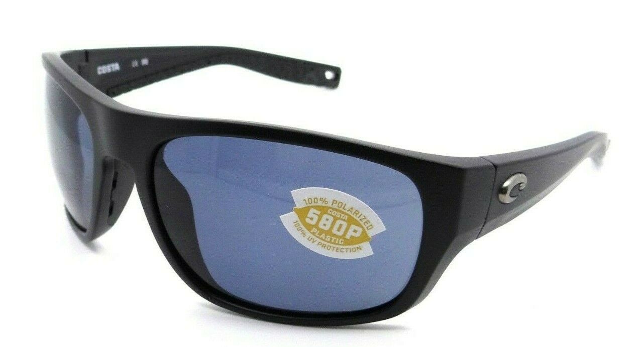 Costa Del Mar Sunglasses Tico TCO 11 60-17-119 Matte Black / Gray 580P-097963812405-classypw.com-1