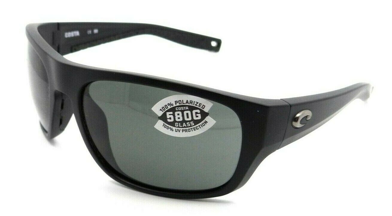 Costa Del Mar Sunglasses Tico TCO 11 OGGLP Matte Black / Gray 580G Glass-097963818599-classypw.com-1