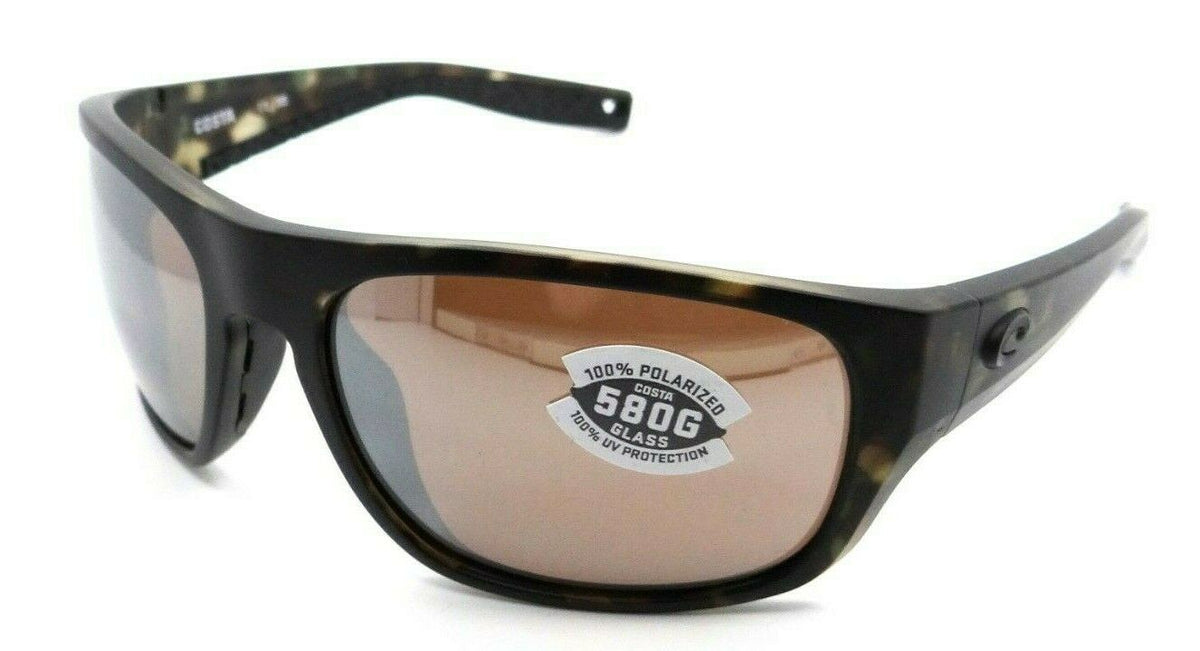 Costa Del Mar Sunglasses Tico TCO 254 Matte Wetlands / Silver Mirror 580G Glass-097963818674-classypw.com-1