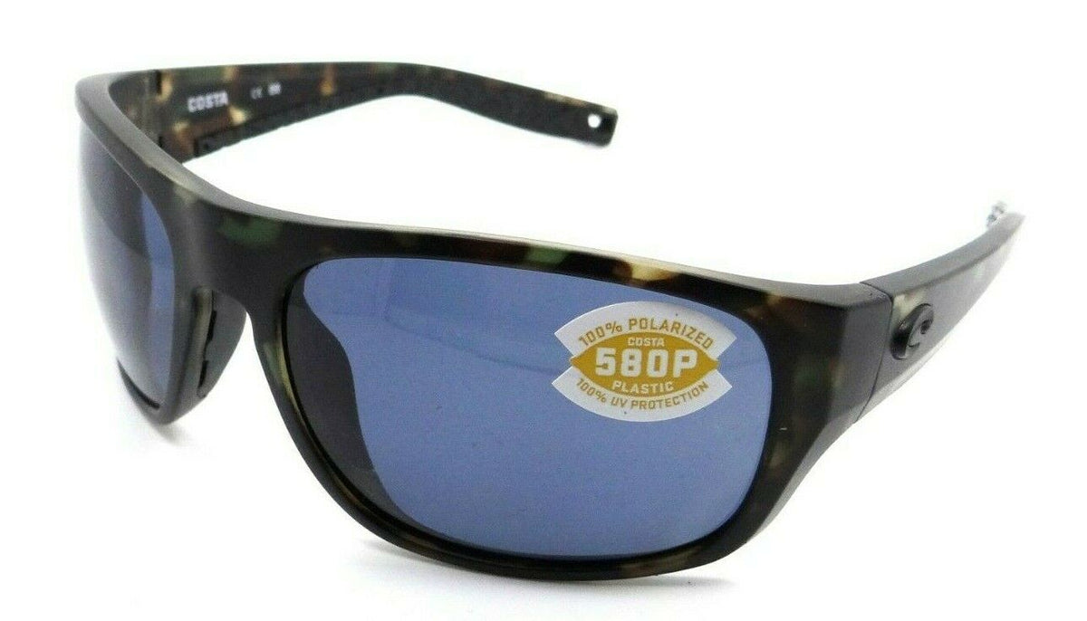 Costa Del Mar Sunglasses Tico TCO 254 OGP 60-17-119 Matte Wetlands / Gray 580P-097963812498-classypw.com-1