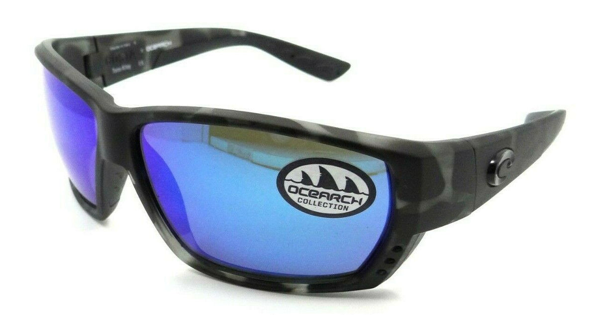 Costa Del Mar Sunglasses Tuna Alley Ocearch Matte Tiger Shark / Blue Mirror 580G-0097963826723-classypw.com-1