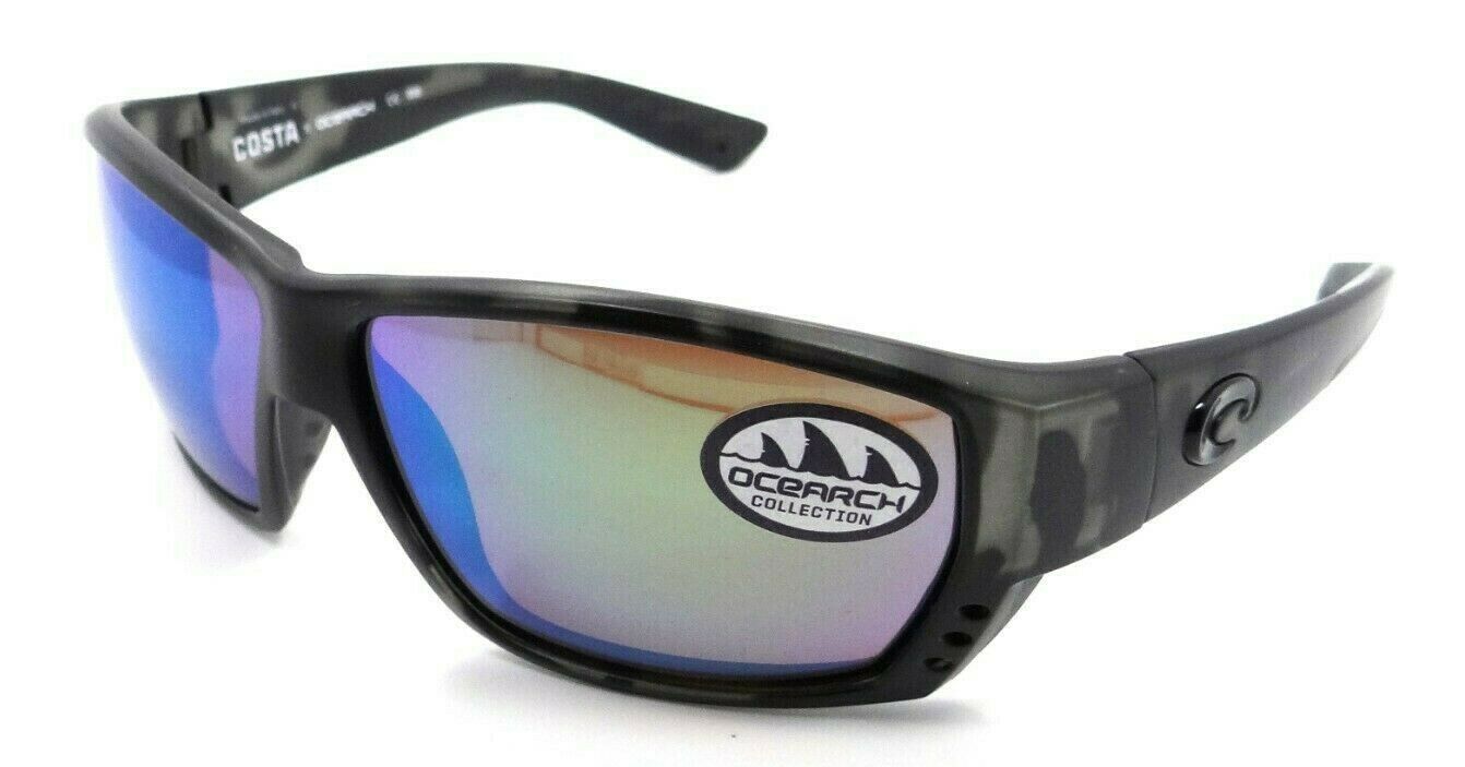 Costa Del Mar Sunglasses Tuna Alley Ocearch Matte Tiger Shark /Green Mirror 580G-097963826785-classypw.com-1
