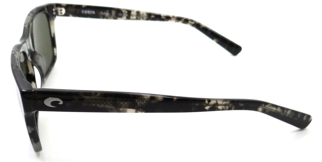 Costa Del Mar Sunglasses Tybee 52-19-140 Shiny Black Kelp / Blue Mirror 580G