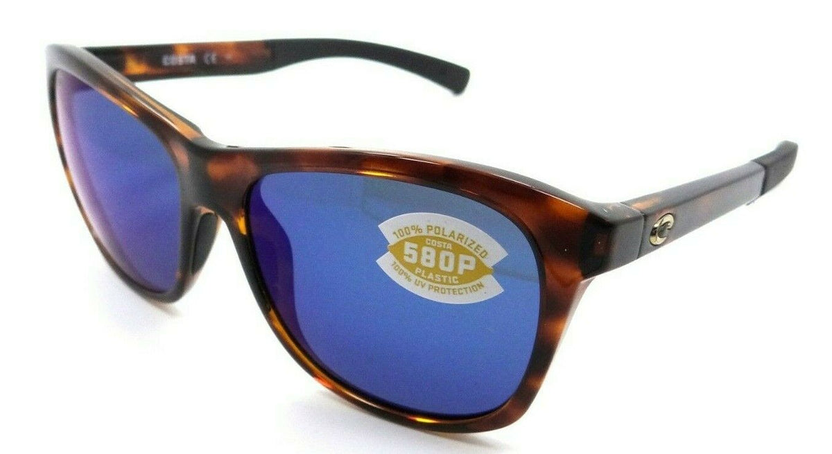Costa Del Mar Sunglasses Vela 56-15-131 Shiny Tortoise / Blue Mirror 580P-097963838214-classypw.com-1