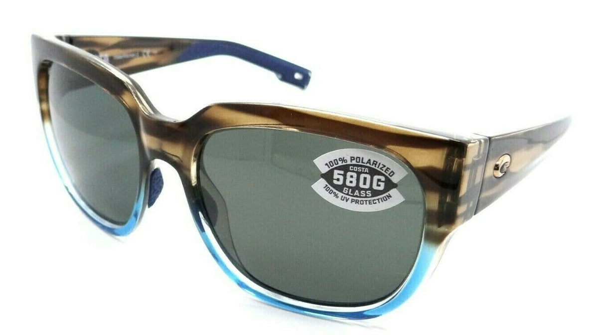 Costa Del Mar Sunglasses Waterwoman 2 II 58-17-131 Shiny Wahoo / Gray 580G Glass-097963845090-classypw.com-1