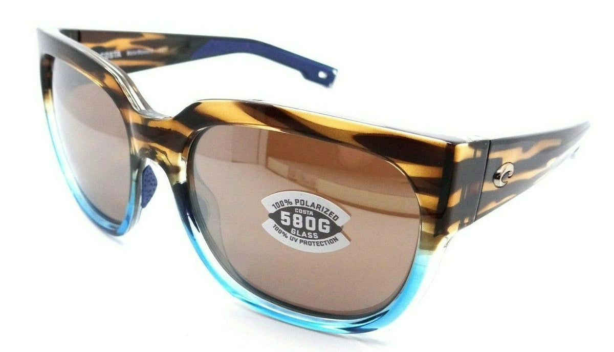 Costa Del Mar Sunglasses Waterwoman 2 II Shiny Wahoo / Copper Silver Mirror 580G-097963845113-classypw.com-1