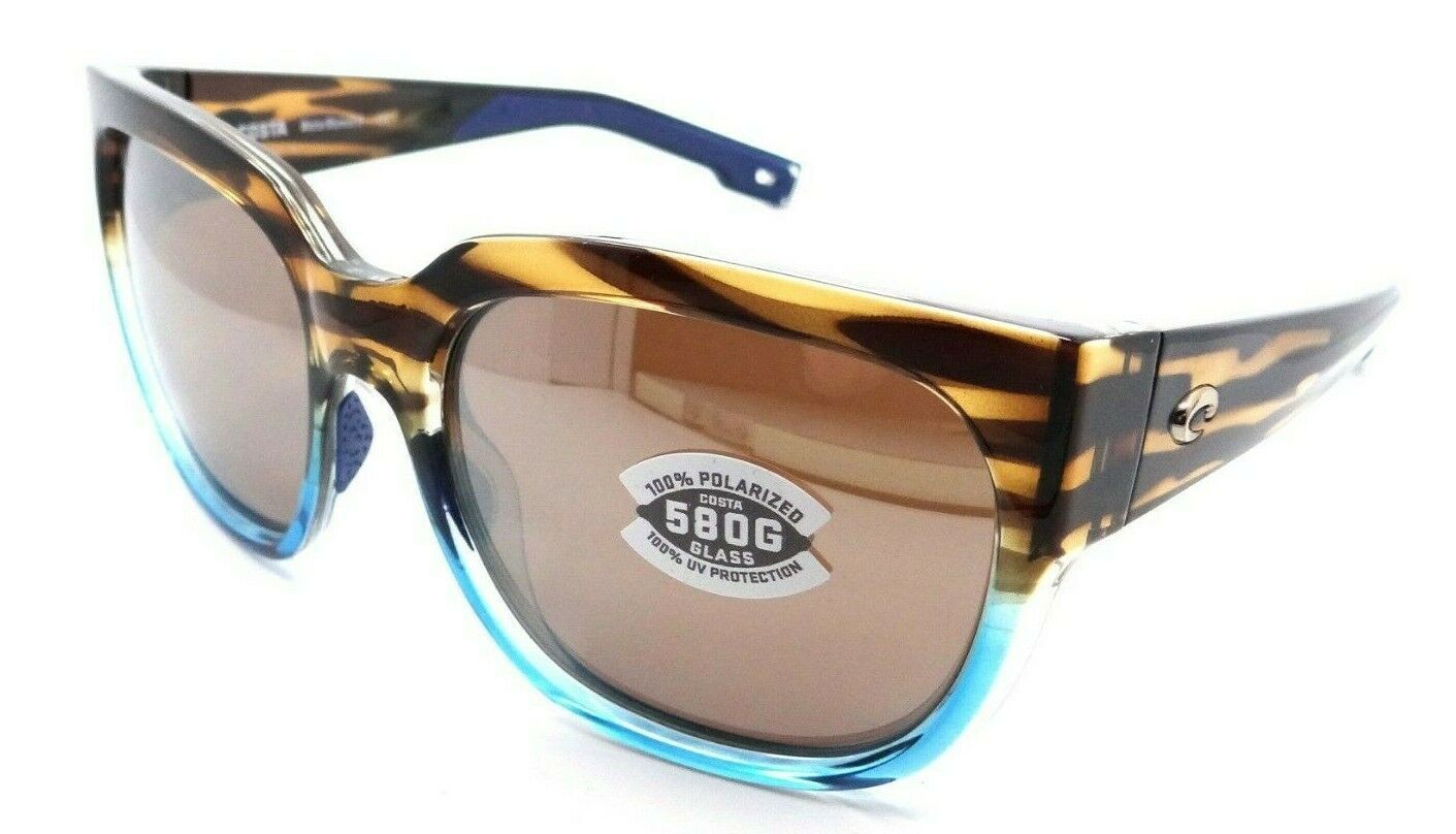 Costa Del Mar Sunglasses Waterwoman 2 II Shiny Wahoo / Copper Silver Mirror 580G-097963845113-classypw.com-1