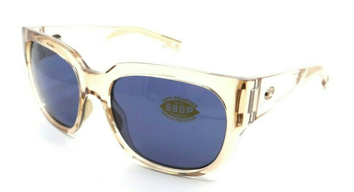 Costa Del Mar Sunglasses Waterwoman Shiny Blonde Crystal / Gray 580P-097963812825-classypw.com-1