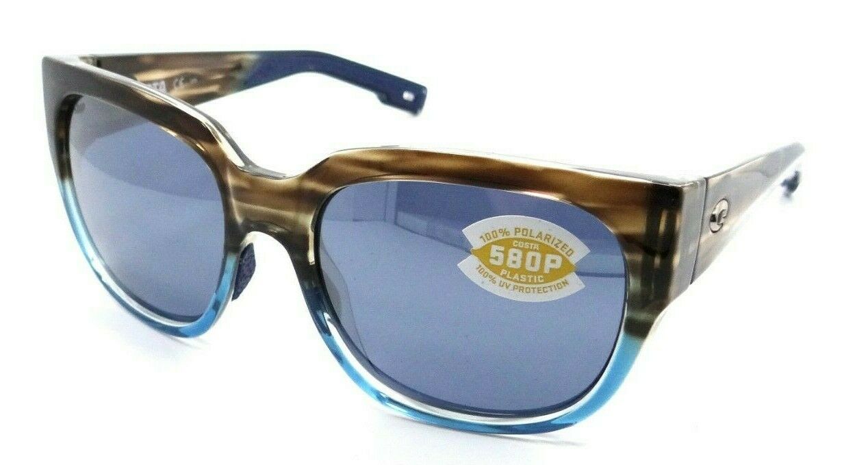 Costa Del Mar Sunglasses Waterwoman WTW 251 Shiny Wahoo/ Gray Silver Mirror 580P-097963812801-classypw.com-1