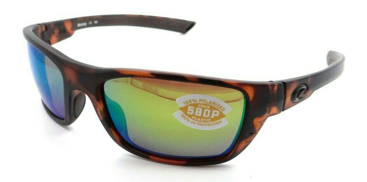 Costa Del Mar Sunglasses Whitetip Matte Retro Tortoise / Green Mirror 580P-097963556712-classypw.com-1