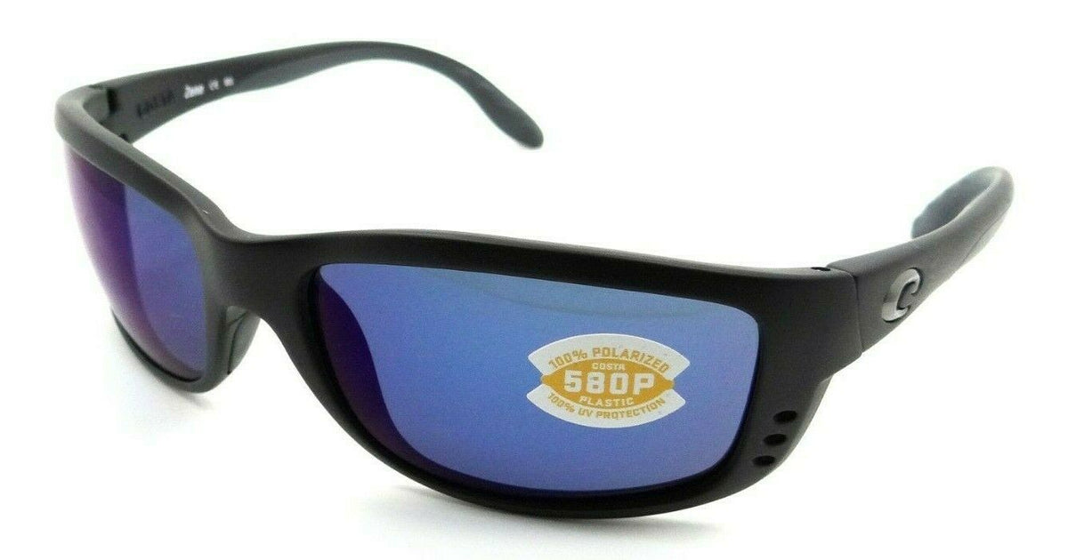 Costa Del Mar Sunglasses Zane 06S9059-0561 61-17-121 Black / Blue Mirror 580P-097963535168-classypw.com-1