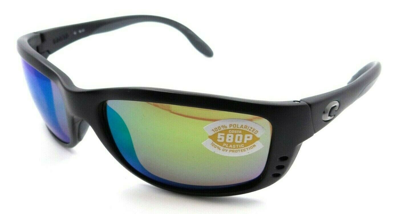Costa Del Mar Sunglasses Zane 06S9059-0661 61-17-121 Black / Green Mirror 580P-097963535175-classypw.com-1