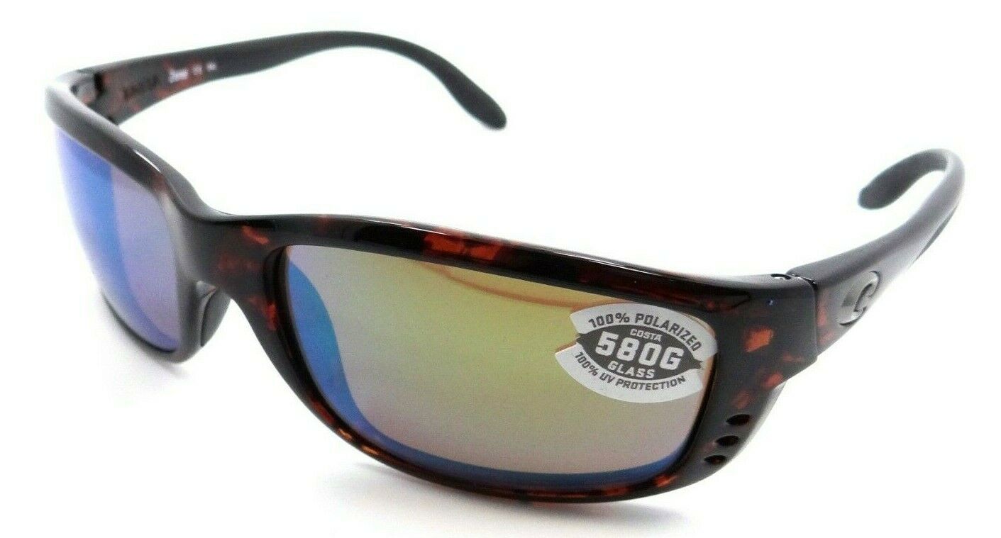 Costa Del Mar Sunglasses Zane 61-17-121 Tortoise / Green Mirror 580G Glass-0097963468404-classypw.com-1